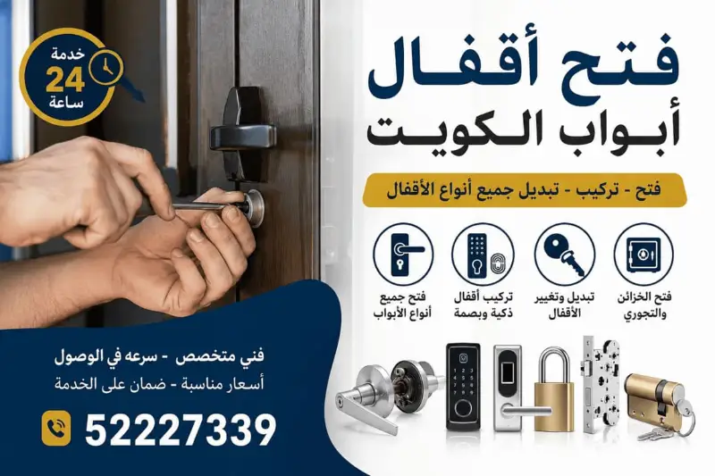 قفل باب في الكويت