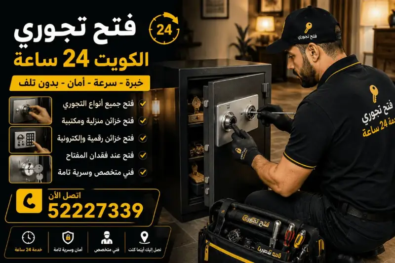 فتح تجوري وخزائن مقفلة في الكويت