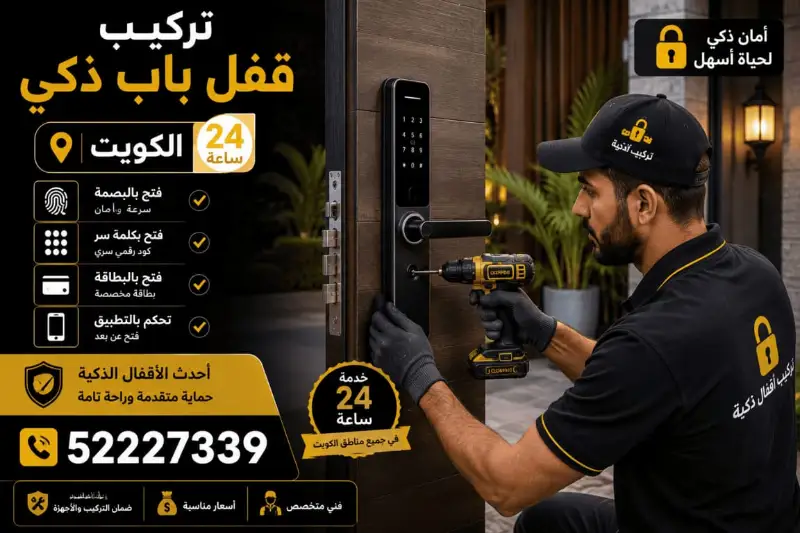 تركيب قفل باب ذكي في الكويت 52227339