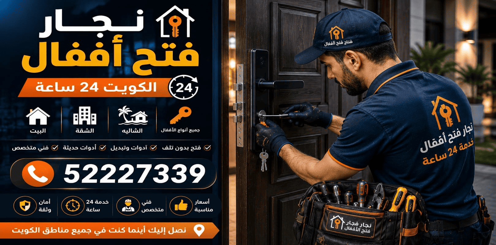 فتح بيبان مقفل في الكويت